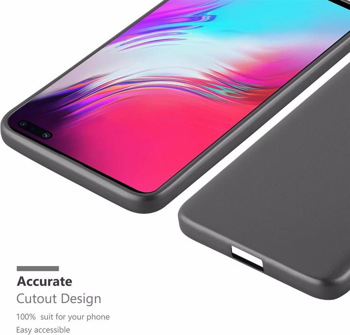 Productafbeelding Cadorabo TPU Matte Metallic hoes (Samsung Galaxy S10 5G)