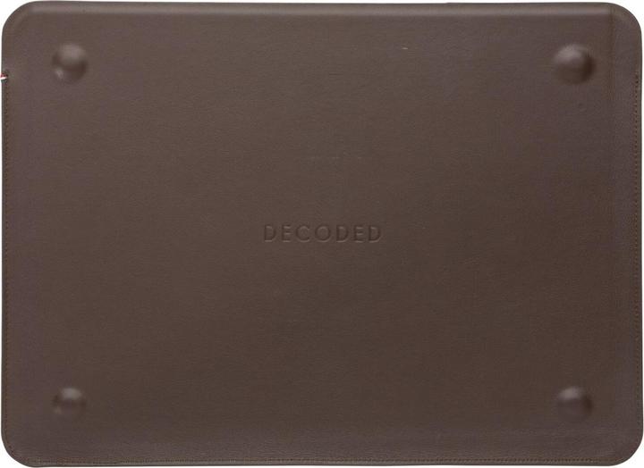 Produktbild Decoded Leder Frame Sleeve für MacBook 16" braun (15.98", Apple)