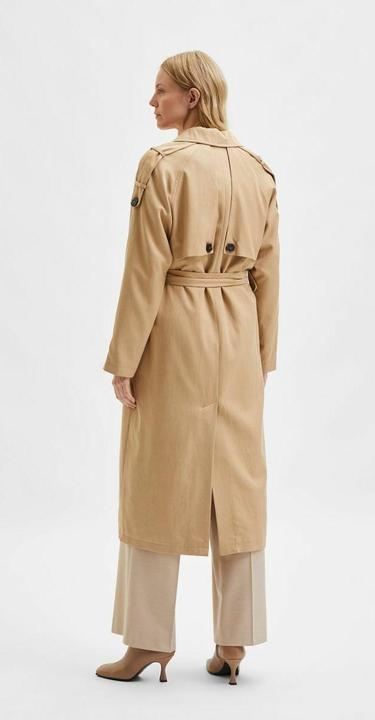 Actual product image Selected Femme Double breasted trench coat (44)