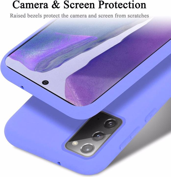 Immagine prodotto Cadorabo Copertura della cassa del silicone liquido TPU (Samsung Galaxy Note 20)