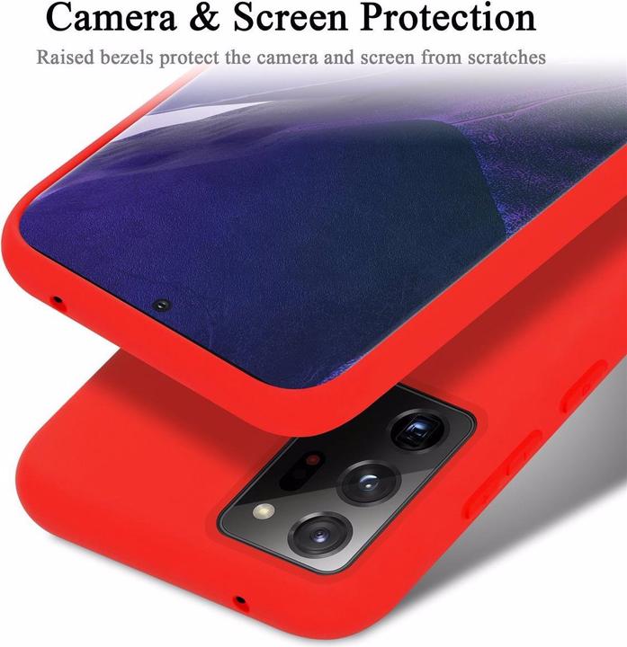 Actual product image Cadorabo TPU Liquid Silicone Case Cover (Samsung Galaxy Note 20 Ultra)