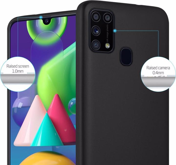 Image du produit Cadorabo Couverture métallique mate TPU (Samsung Galaxy M31)