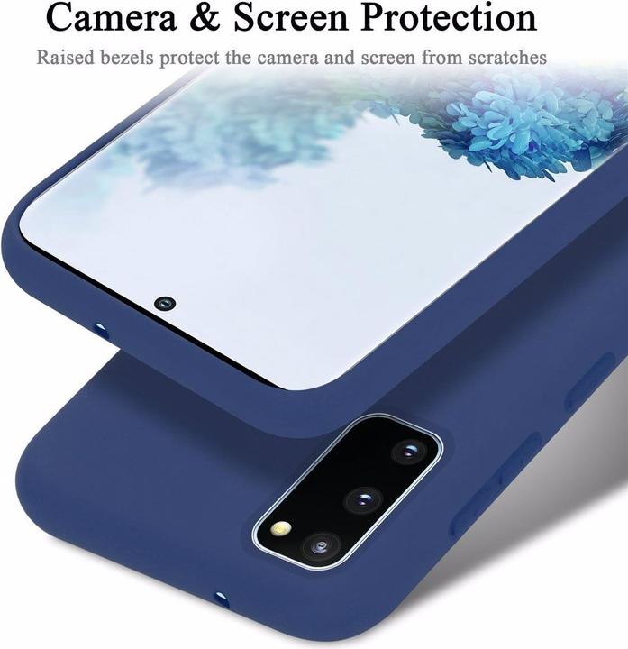 Actual product image Cadorabo TPU Liquid Silicone Case Cover (Samsung Galaxy S20 FE)