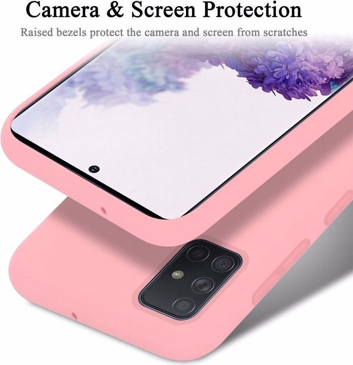 Immagine prodotto Cadorabo Copertura della cassa del silicone liquido TPU (Samsung Galaxy A51 5G)
