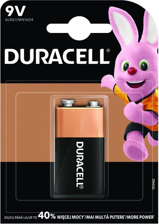 Duracell 6LR61 (1 pcs., 9V Block)
