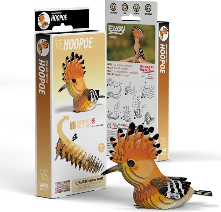 Image du produit Eugy Kit de bricolage 3D Huppe fasciée (MQ6)