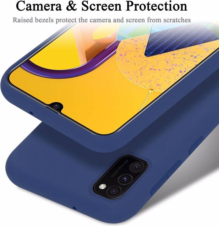 Immagine prodotto Cadorabo Copertura della cassa del silicone liquido TPU (Samsung Galaxy M30s, Samsung Galaxy M21)