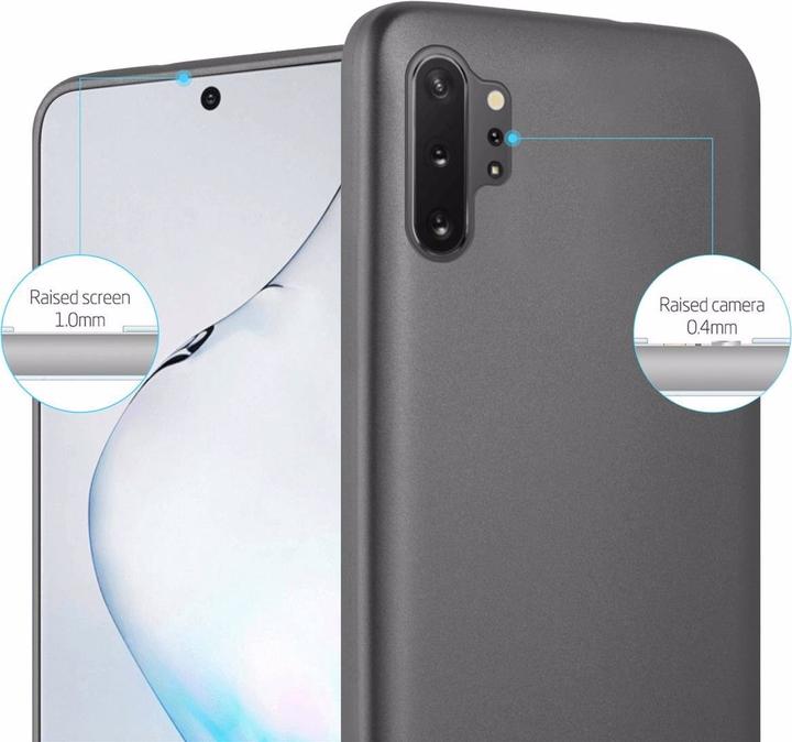 Actual product image Cadorabo TPU Matt Metallic Cover (Samsung Galaxy Note 10 Plus)