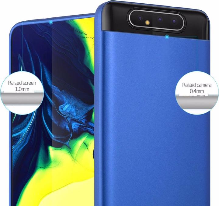 Productafbeelding Cadorabo TPU Matte Metallic hoes (Samsung Galaxy A80)