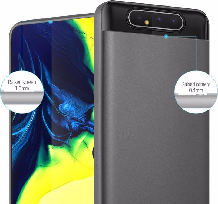 Productafbeelding Cadorabo TPU Matte Metallic hoes (Samsung Galaxy A80)