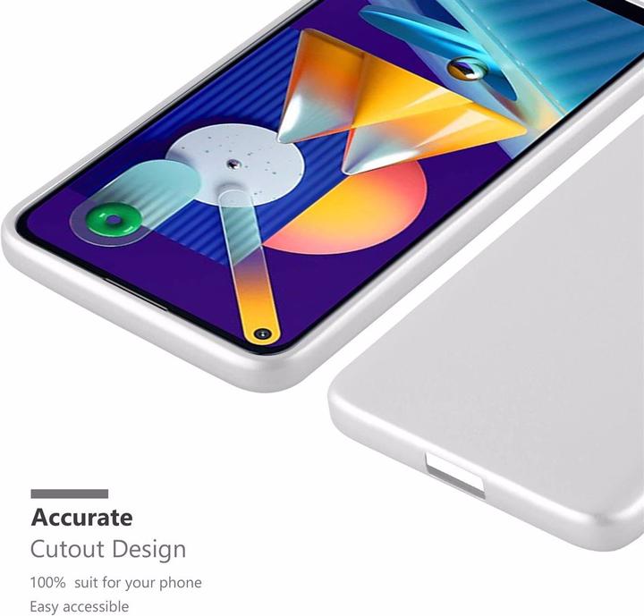 Productafbeelding Cadorabo TPU Matte Metallic hoes (Samsung Galaxy M11, Samsung Galaxy A11)
