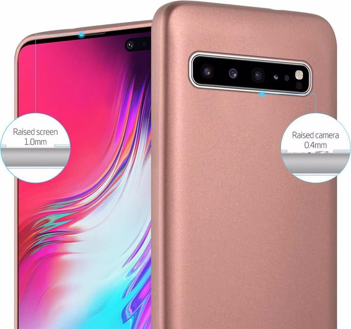 Actual product image Cadorabo TPU Matt Metallic Cover (Samsung Galaxy S10 5G)