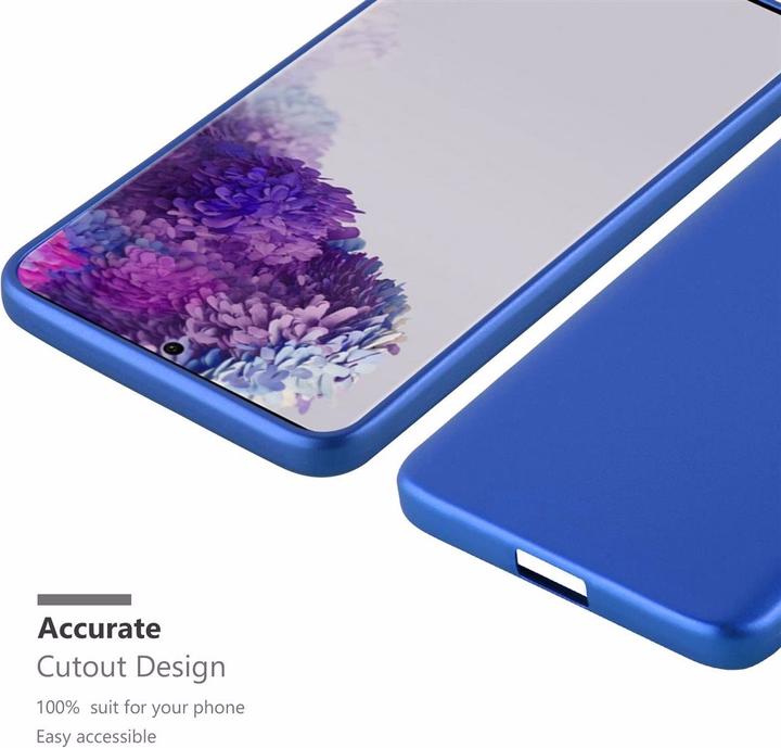 Productafbeelding Cadorabo TPU Matte Metallic hoes (Samsung Galaxy S20 Ultra)
