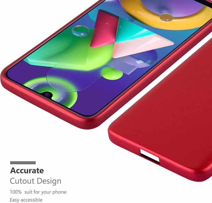 Actual product image Cadorabo TPU Matt Metallic Cover (Samsung Galaxy M31)