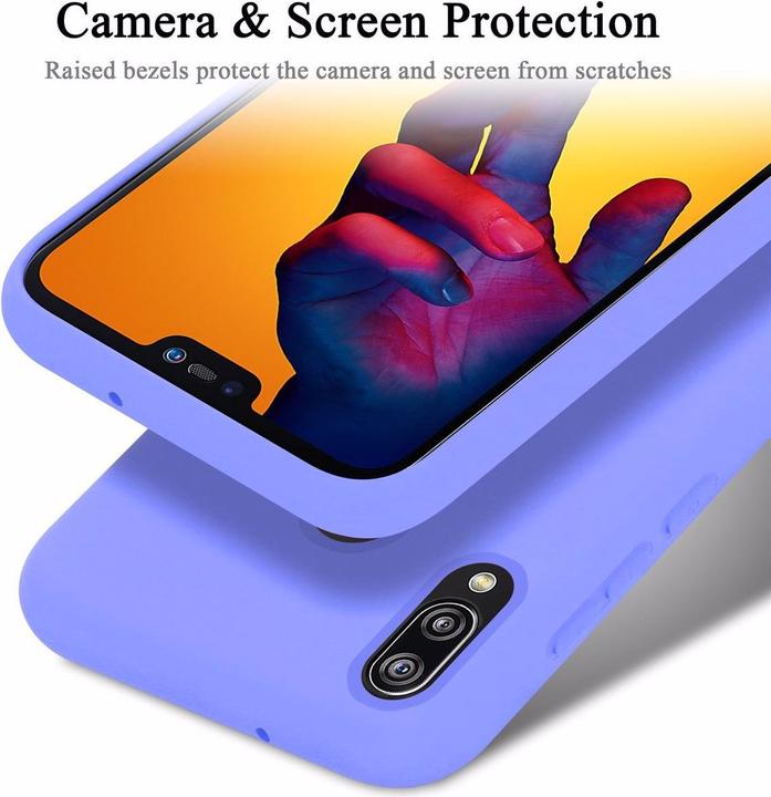 Produktbild Cadorabo TPU Liquid Silicone Case Cover (Huawei P20 Lite)
