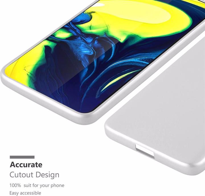 Actual product image Cadorabo TPU Matt Metallic Cover (Samsung Galaxy A80)