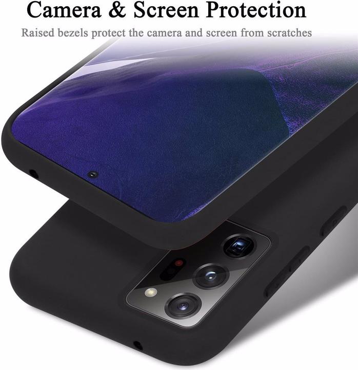 Immagine prodotto Cadorabo Copertura della cassa del silicone liquido TPU (Samsung Galaxy Note 20 Ultra)