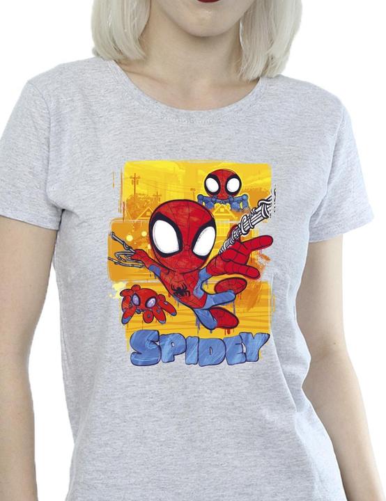 Immagine prodotto Spidey And His Amazing Friends Flying Maglietta Donna (L)