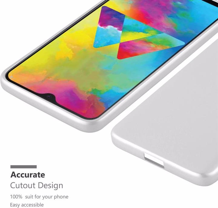 Produktbild Cadorabo TPU Matt Metallic Cover (Samsung Galaxy M30s, Samsung Galaxy M21)