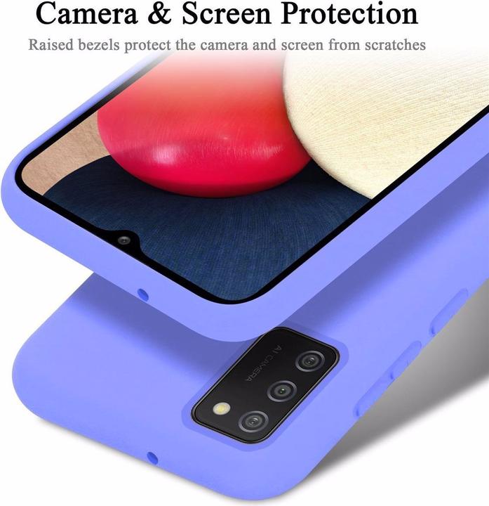 Immagine prodotto Cadorabo Copertura della cassa del silicone liquido TPU (Samsung Galaxy A02s)