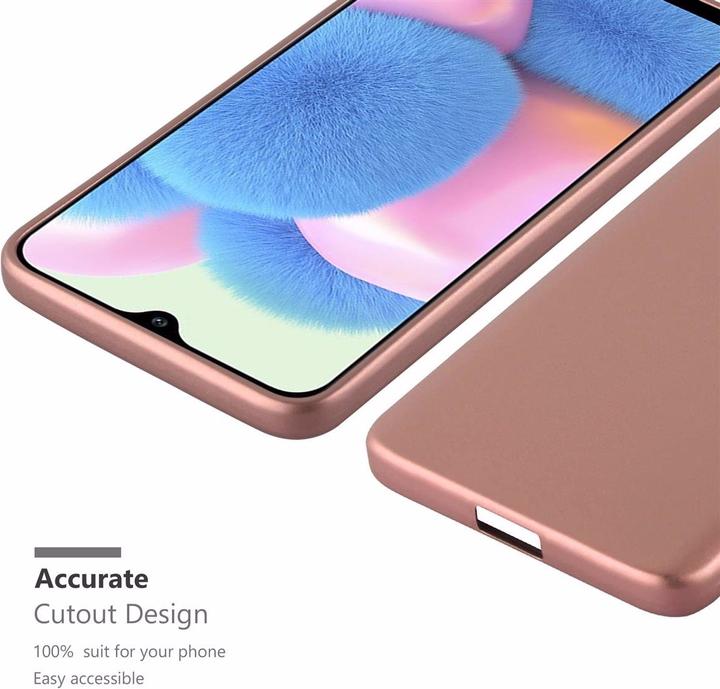 Productafbeelding Cadorabo TPU Matte Metallic hoes (Samsung Galaxy A50, Samsung Galaxy A30)