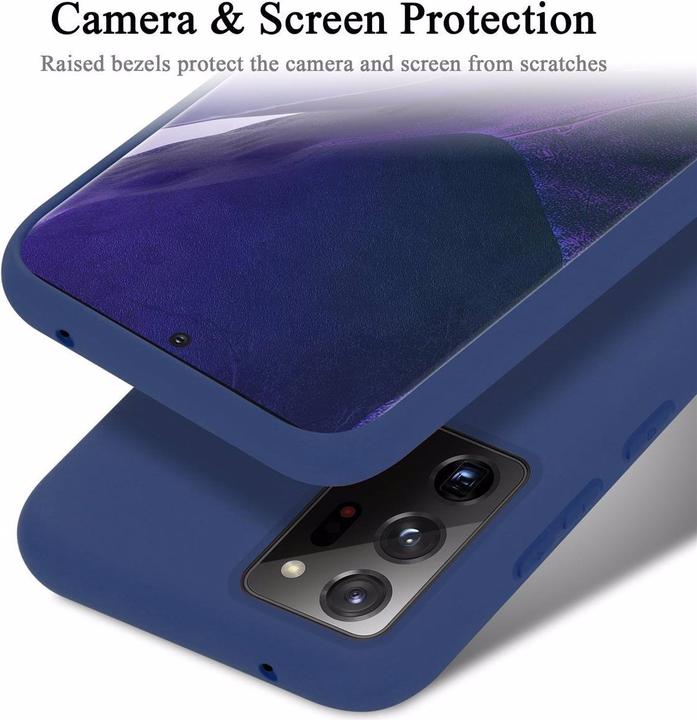 Immagine prodotto Cadorabo Copertura della cassa del silicone liquido TPU (Samsung Galaxy Note 20 Ultra)