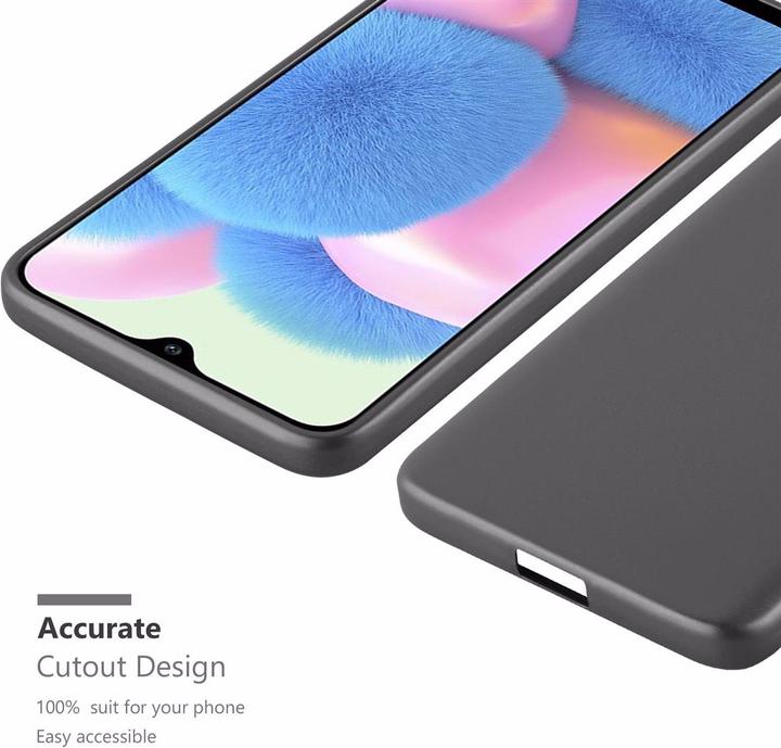 Productafbeelding Cadorabo TPU Matte Metallic hoes (Samsung Galaxy A30, Samsung Galaxy A50)