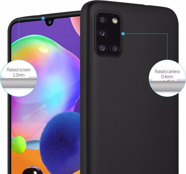 Productafbeelding Cadorabo TPU Matte Metallic hoes (Samsung Galaxy A31)