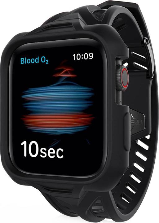 Image du produit Itskins Coque de protection d'écran+bracelet, Drop-Protection SPECTRUM CLEAR black (Plastique)