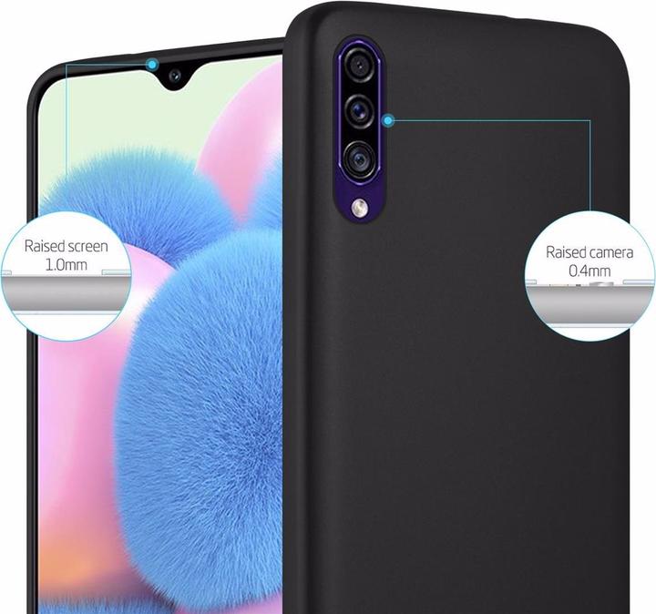 Productafbeelding Cadorabo TPU Matte Metallic hoes (Samsung Galaxy A30, Samsung Galaxy A50)