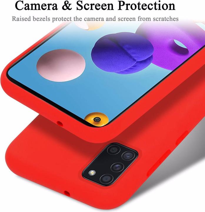 Actual product image Cadorabo TPU Liquid Silicone Case Cover (Samsung Galaxy A21s)