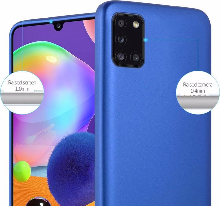 Productafbeelding Cadorabo TPU Matte Metallic hoes (Samsung Galaxy A31)