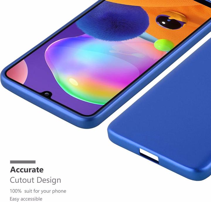 Productafbeelding Cadorabo TPU Matte Metallic hoes (Samsung Galaxy A31)