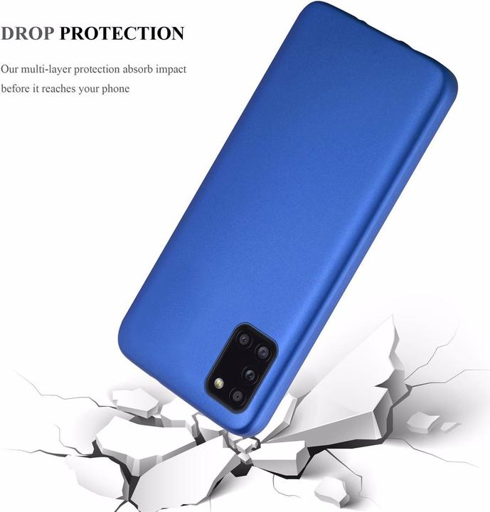 Productafbeelding Cadorabo TPU Matte Metallic hoes (Samsung Galaxy A31)