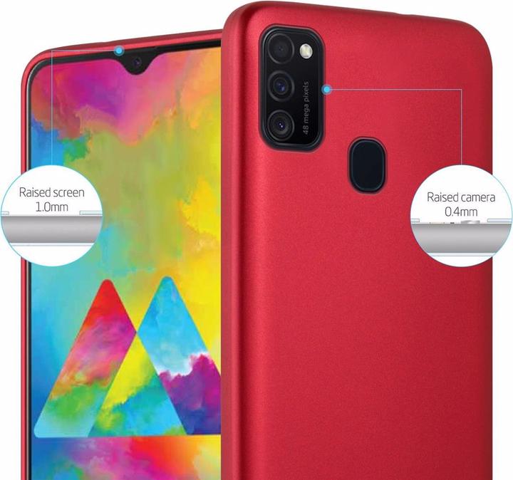 Produktbild Cadorabo TPU Matt Metallic Cover (Samsung Galaxy M30s, Samsung Galaxy M21)