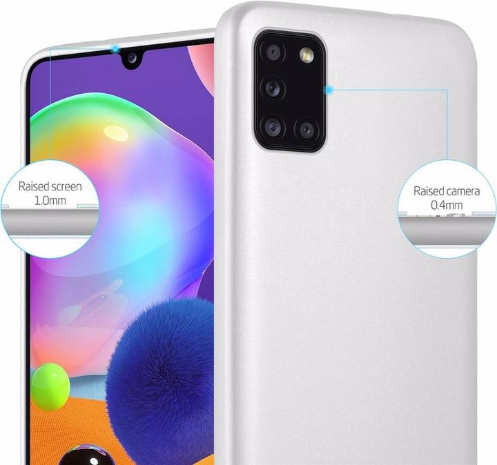 Productafbeelding Cadorabo TPU Matte Metallic hoes (Samsung Galaxy A31)
