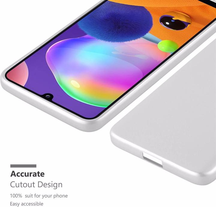 Productafbeelding Cadorabo TPU Matte Metallic hoes (Samsung Galaxy A31)