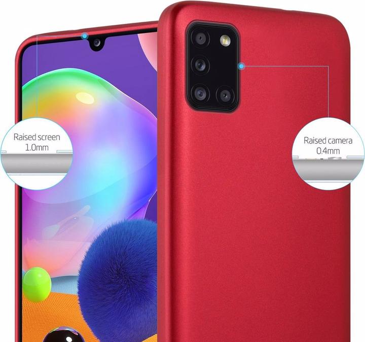 Productafbeelding Cadorabo TPU Matte Metallic hoes (Samsung Galaxy A31)