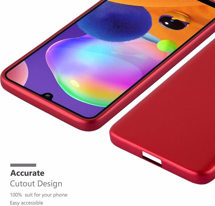 Productafbeelding Cadorabo TPU Matte Metallic hoes (Samsung Galaxy A31)