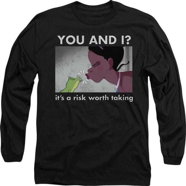 Actual product image Disney Princess Unisex Adult A Risk Worth Taking Tiana T-Shirt (M)