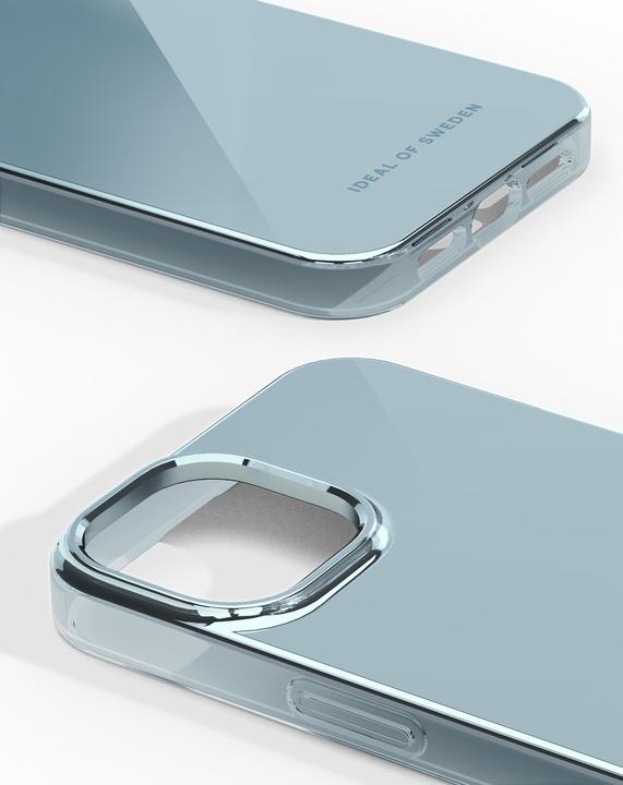 Produktbild iDeal Of Sweden iPhone 15 Clear Case, Mirror Sky Blue (Apple iPhone 15)