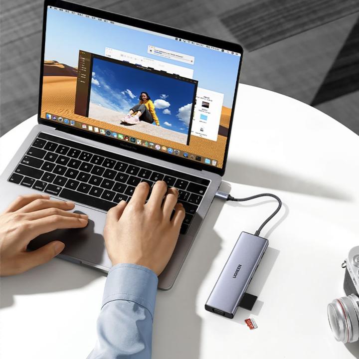Immagine prodotto Ugreen Adattatore multifunzione USB-C 9-In-1 (USB-C, 9 Porti)