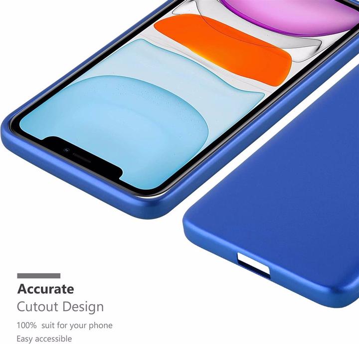 Productafbeelding Cadorabo TPU Matte Metallic hoes (Apple iPhone 11)