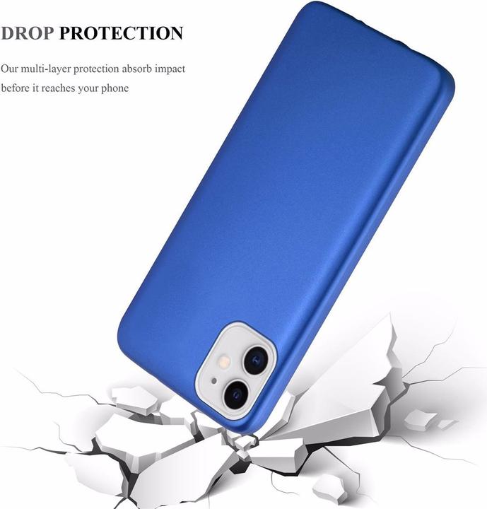Productafbeelding Cadorabo TPU Matte Metallic hoes (Apple iPhone 11)