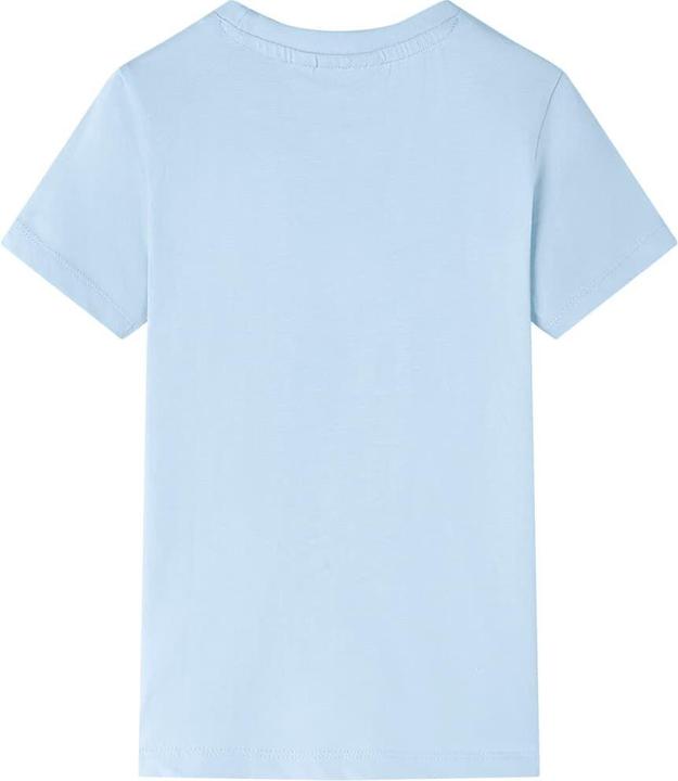 Produktbild VidaXL Kinder-T-Shirt Hellblau 140,Material: 100 % Baumwolle,Farbe (140)