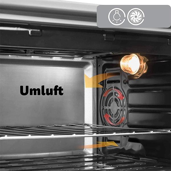 Produktbild Icqn 42 Liter Minibackofen, Anthrazit