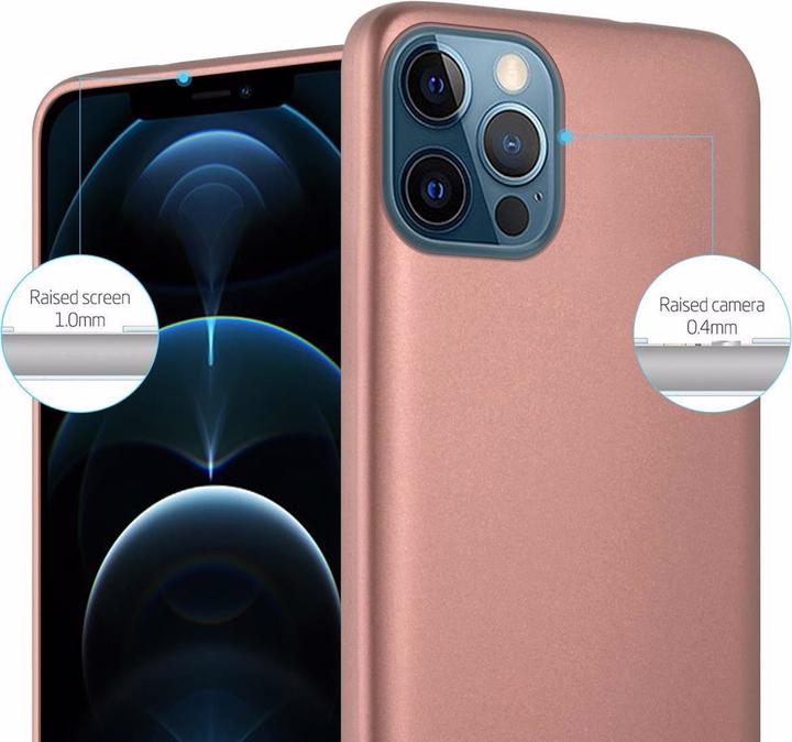 Immagine prodotto Cadorabo Copertura metallica opaca in TPU (Apple iPhone 12, Realme 12 Pro+)
