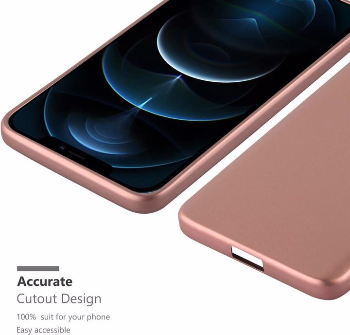 Immagine prodotto Cadorabo Copertura metallica opaca in TPU (Apple iPhone 12, Realme 12 Pro+)