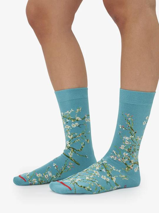 Produktbild MuseARTa Socken Vincent van Gogh - Blühende Mandelblüten (Einzelpack, 36 - 40)