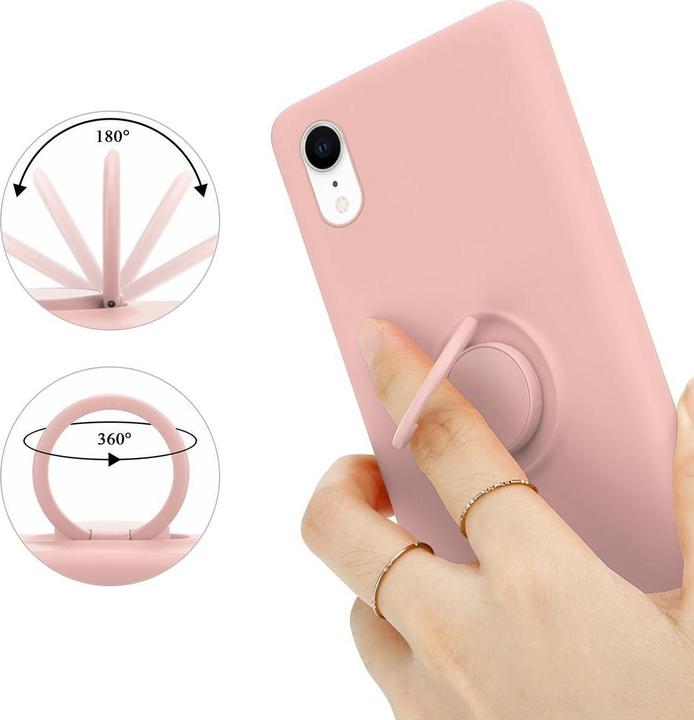 Image du produit Cadorabo TPU Liquid Ring Silicone Case Cover (Apple iPhone XR)